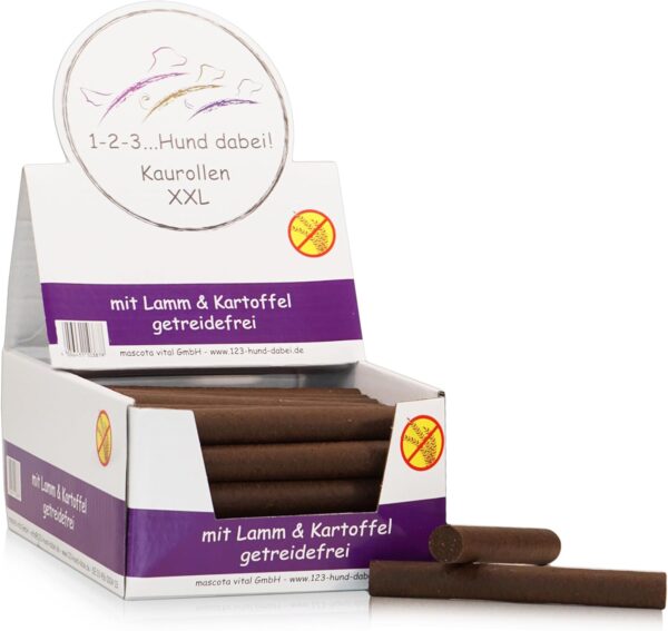 Kaurollen XXL Lamm+Kartoffel getreidefrei