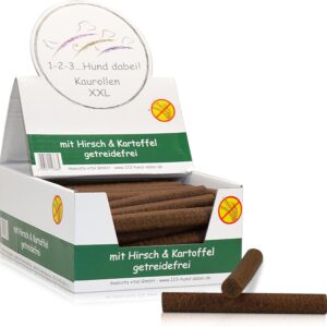Kaurollen XXL Hirsch+Kartoffel getreidefrei